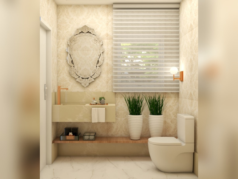 Apartamento à venda Vila Bocaina com 155m² e 3 quartos por R$ 1.080.000 - lavabo.jpg