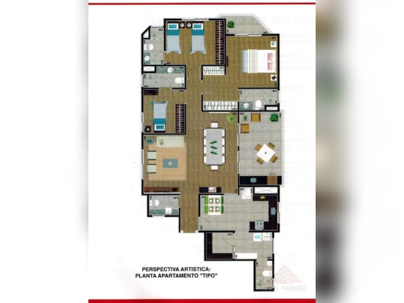 Apartamento à venda Vila Bocaina com 155m² e 3 quartos por R$ 1.080.000 - planta-diamond.jpg