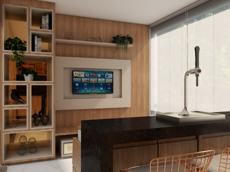 Apartamento à venda Vila Bocaina com 155m² e 3 quartos por R$ 1.080.000 - varanda-gourmet1.jpg