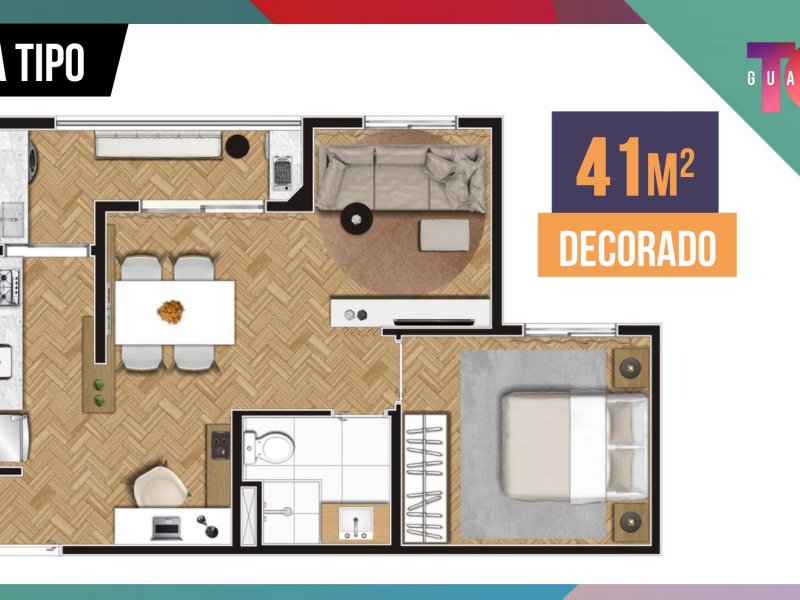 imóvel com 43m² - Vila Itapegica - Guarulhos