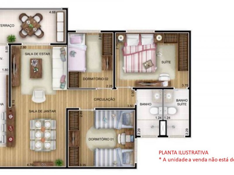 Apartamento à venda Chácara Agrindus com 80m² e 3 quartos por R$ 460.000 - 1436329131-planta.jpg