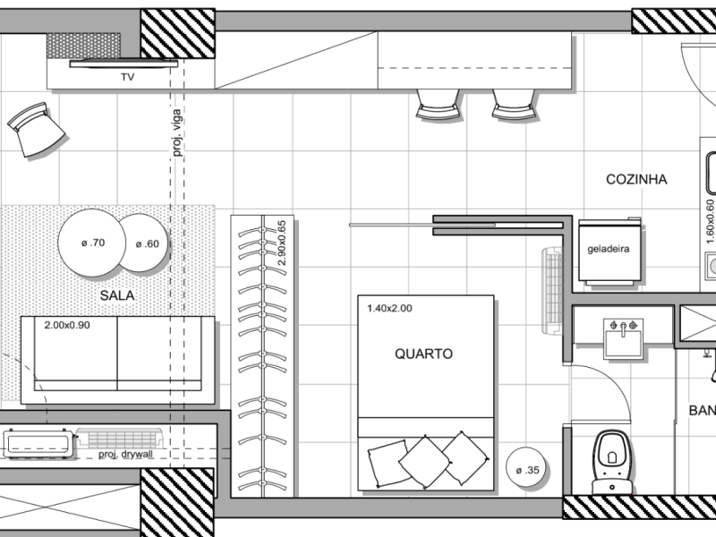 imóvel com 41m² - Brooklin - São Paulo