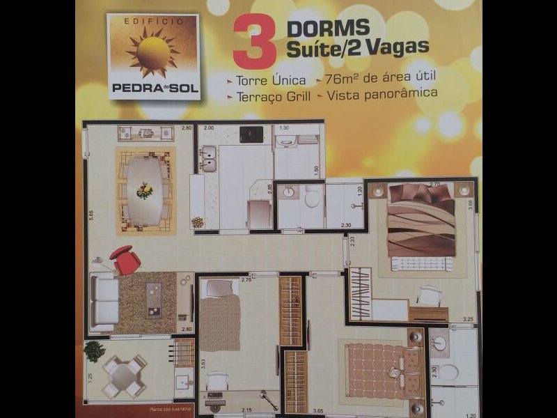 imóvel com 76m² - Vila Guarani - Mauá