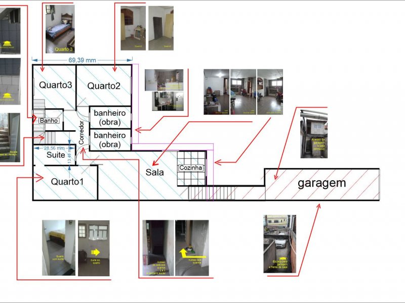 Casa à venda Taquara com 82m² e 3 quartos por R$ 175.000 - 848287156-planta-com-foto-1.jpg