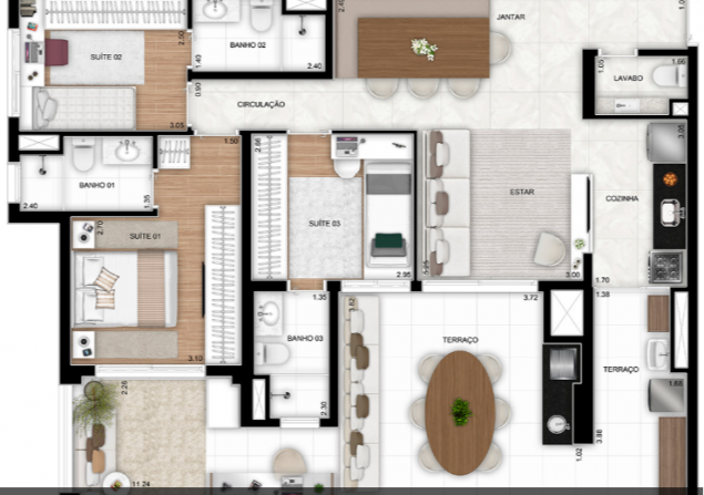 imóvel com 114m²