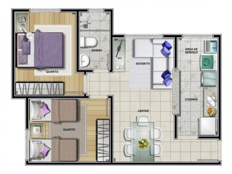 Apartamento à venda Paraíso com 50m² e 2 quartos por R$ 130.000 - 136740508-screenshot-20200203-204229-2.png