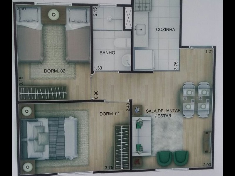 Apartamento à venda Barra de Jangada com 42m² e 2 quartos por R$ 127.500 - 938785079-whatsapp-image-2017-09-13-at-09.jpeg