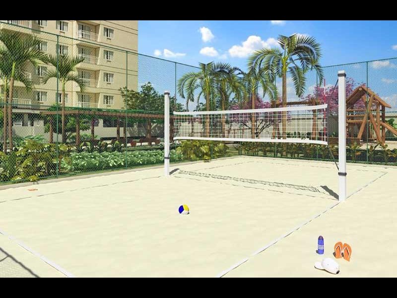 Cobertura à venda Pechincha com 105m² e 2 quartos por R$ 415.000 - 1249065249-quadra-de-areia.jpg