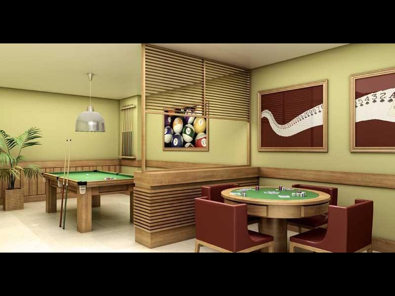 Cobertura à venda Pechincha com 105m² e 2 quartos por R$ 415.000 - 1579584207-salao-de-jogos.jpg