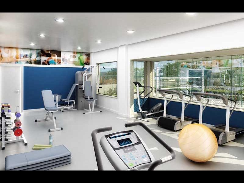 Cobertura à venda Pechincha com 105m² e 2 quartos por R$ 415.000 - 193444186-academia.jpg