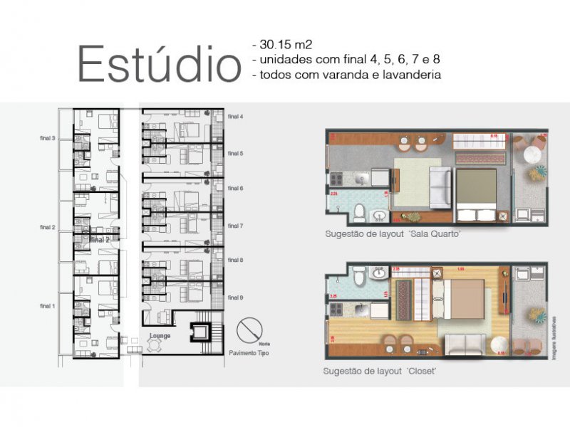 imóvel com 30m² - Fragata - Marília