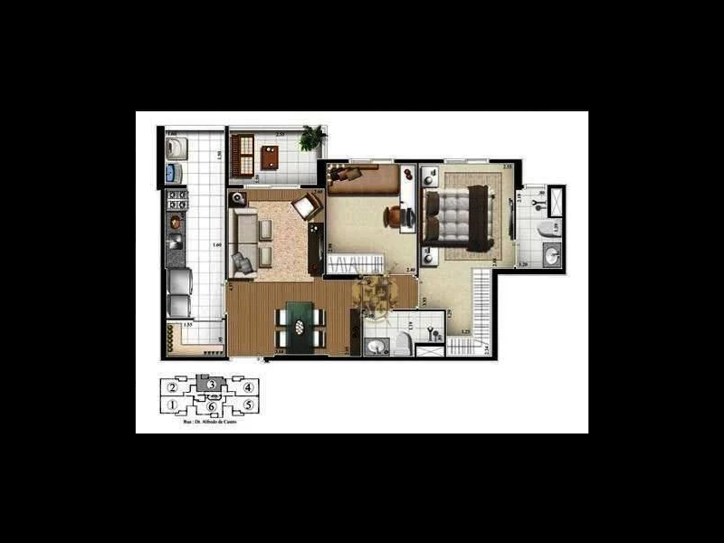 imóvel com 59m² - Barra Funda - São Paulo
