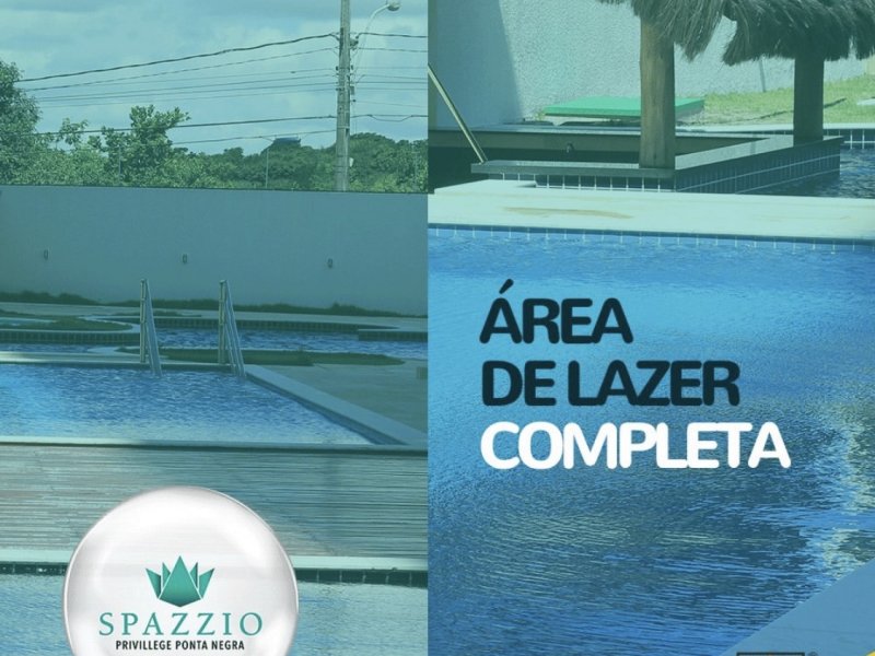 Apartamento à venda Ponta Negra com 61m² e 2 quartos por R$ 298.000 - 944375709-img-e7521.JPG