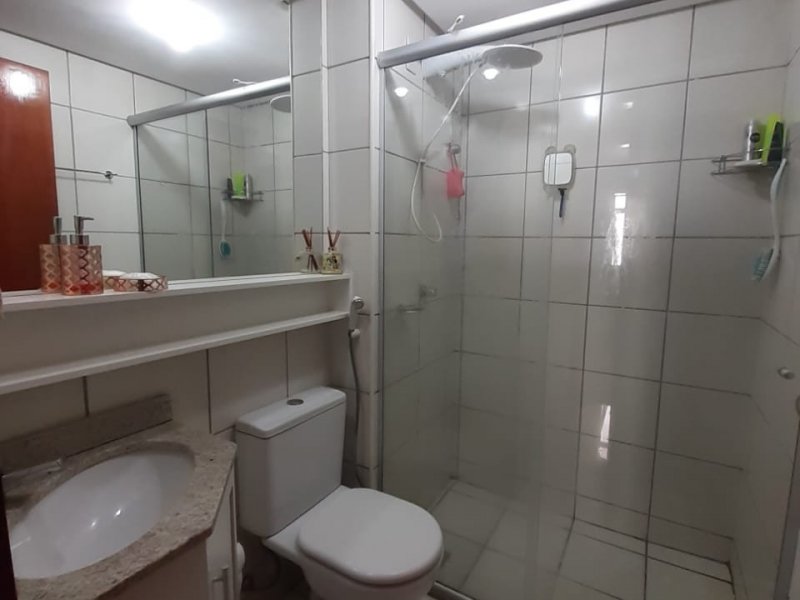 Apartamento à venda Águas Claras Norte com 74m² e 3 quartos por R$ 475.000 - 1395979756-banheiro-social.jpg