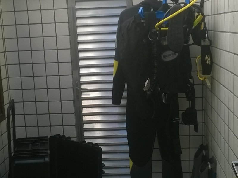 Casa de condomínio à venda Centro com 56m² e 1 quarto por R$ 300.000 - 183377417-area-externa-descoberta.jpg