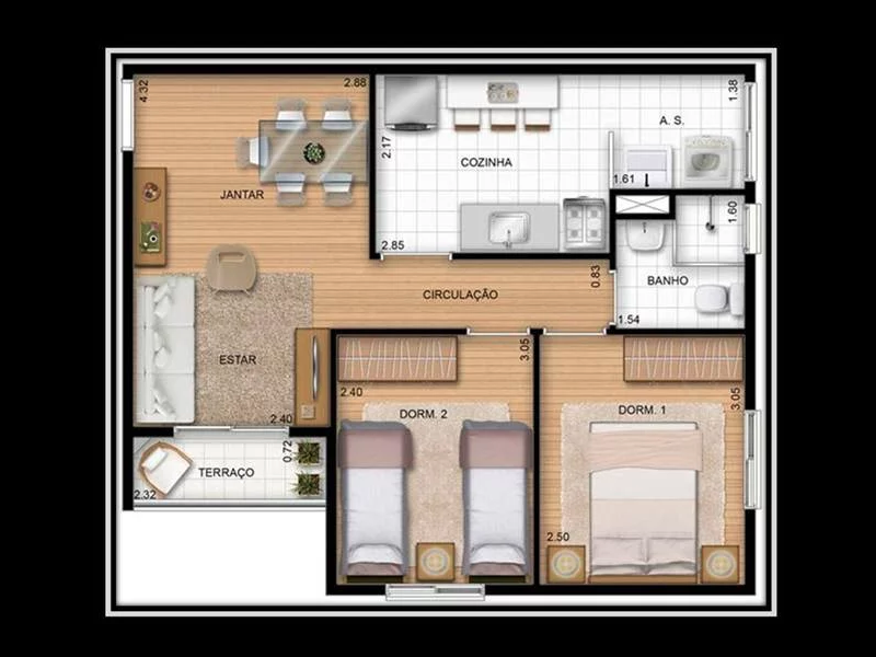 imóvel com 47m² - Vila Santa Clara - São Paulo
