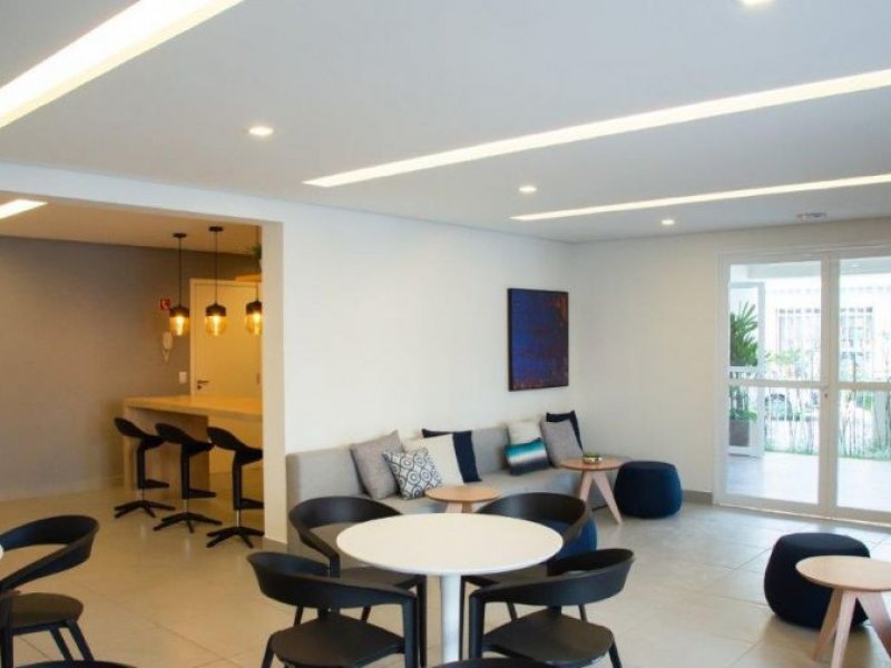 Apartamento à venda Brás com 32m² e 1 quarto por R$ 280.000 - 111871503-salao-de-festas.jpg