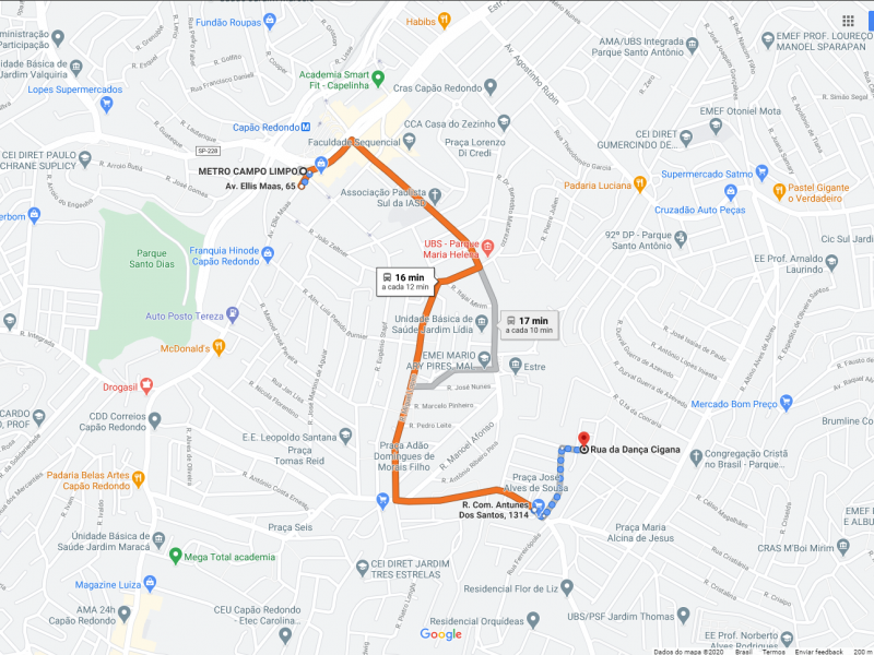 Casa à venda Jardim Vaz de Lima com 160m² e 1 quarto por R$ 280.000 - 2116054579-mapa.png