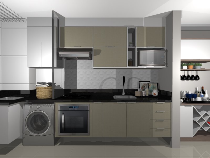 Apartamento à venda Residencial Pacaembu 1 com 54m² e 2 quartos por R$ 350.000 - 1052182387-01.jpg
