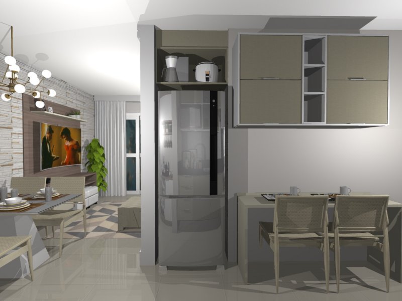 Apartamento à venda Residencial Pacaembu 1 com 54m² e 2 quartos por R$ 350.000 - 1185260943-02.jpg