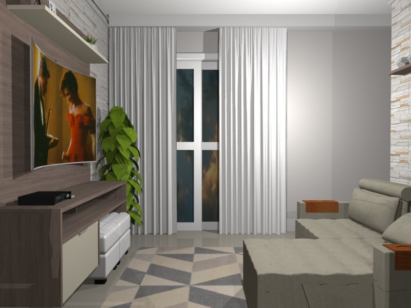 Apartamento à venda Residencial Pacaembu 1 com 54m² e 2 quartos por R$ 350.000 - 1306031950-05.jpg