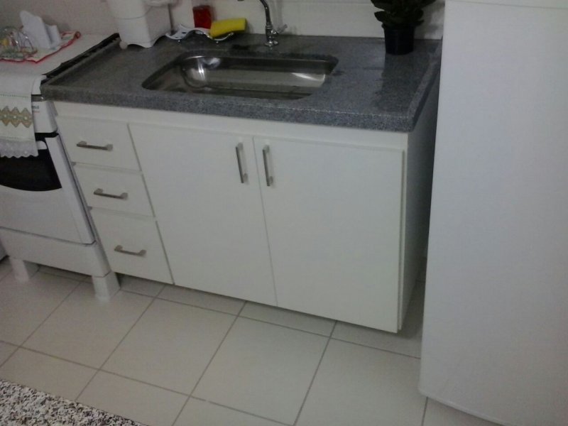 Apartamento à venda Taboão com 45m² e 2 quartos por R$ 240.000 - 909628881-armario-pia-cozinha.jpg