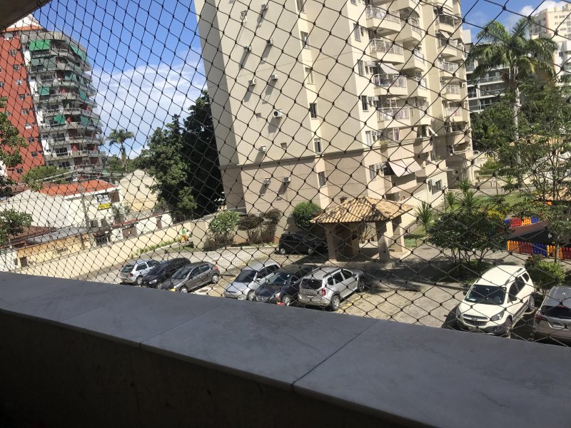 Apartamento à venda Pechincha com 64m² e 2 quartos por R$ 300.000 - 670962828-varanda-vista-1.jpg