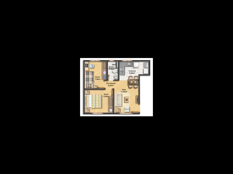 Apartamento à venda Feitoria com 48m² e 2 quartos por R$ 125.000 - 1230985239-download.jpg
