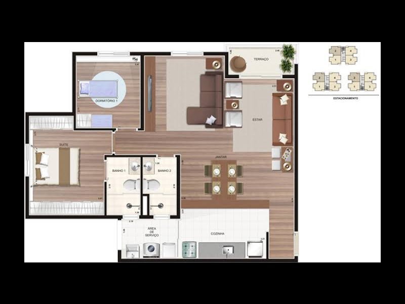 Apartamento à venda Nucleo Residencial Celia Mota com 71m² e 3 quartos por R$ 350.000 - 1674735871-aac89290-eca6-4f11-a9bc-bf71c4397f2a.jpeg