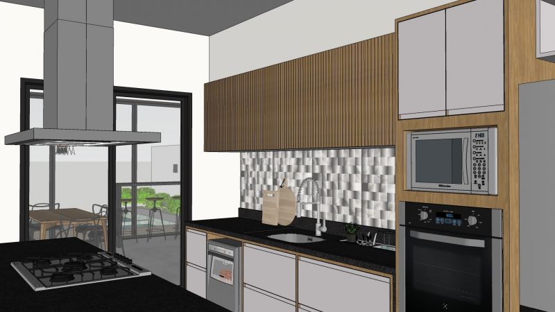 Casa de condomínio à venda Residencial Delle Stelle com 300m² e 3 quartos por R$ 1.400.000 - 2137396669-cozinha1.png