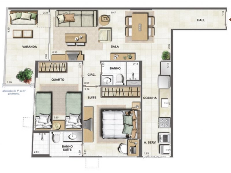imóvel com 70m² - São Cristóvão - Rio de Janeiro