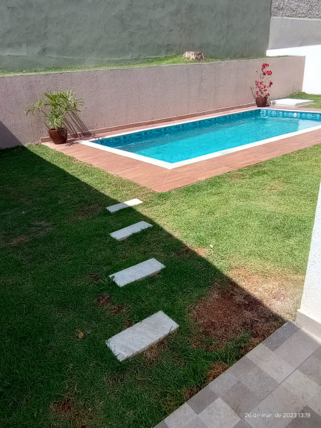 Casa de condomínio à venda Morada das Flores (Aldeia da Serra) com 290m² e 4 quartos por R$ 2.800.000 - 747117718-piscina3.jpeg