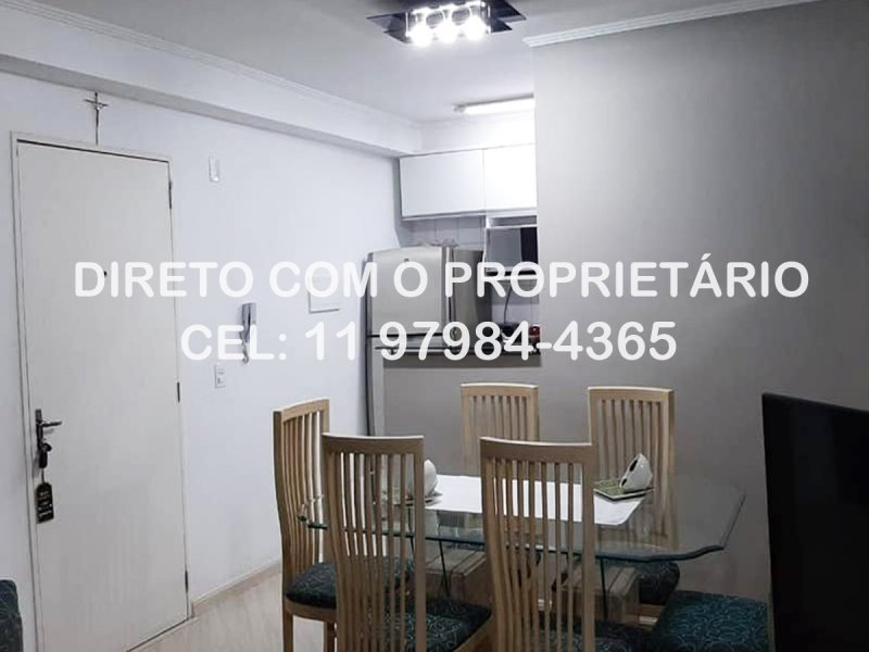 Apartamento à venda São João Clímaco com 52m² e 2 quartos por R$ 271.000 - 1941092119-05-ap-cleiton-sala-jantar.jpg