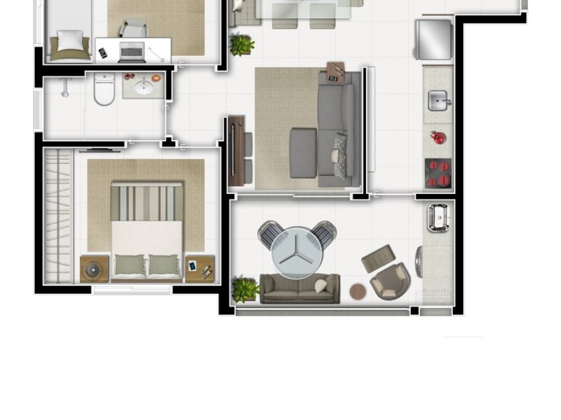 imóvel com 58m² - Vila Madalena - São Paulo