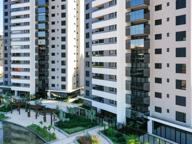 Apartamento à venda Alphaville Flamboyant Residencial Araguaia com 105m² e 3 quartos por R$ 520.000 - 1495361005-predio.jpg