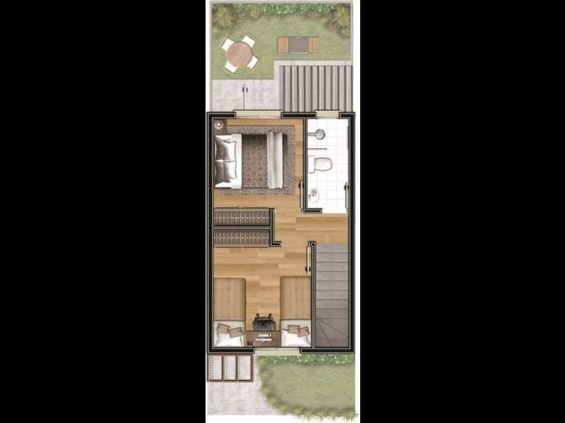 Casa de condomínio à venda Água Espraiada com 56m² e 2 quartos por R$ 280.000 - 1716969256-16864551-1123366147768557-4052534057610597051-n.jpg