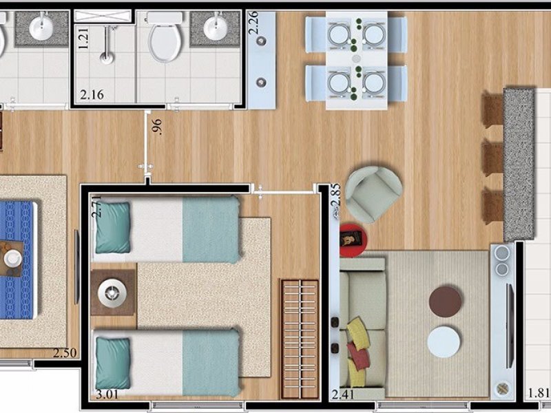 Apartamento à venda Novo Osasco com 55m² e 2 quartos por R$ 265.000 - 1767031178-whatsapp-image-2017-09-12-at-12.jpeg