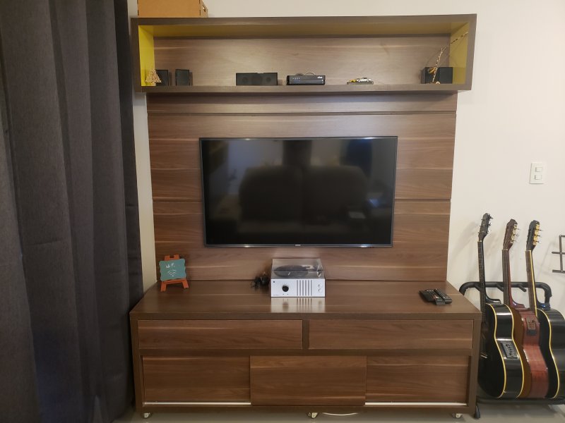 Apartamento à venda Vila Mangalot com 64m² e 2 quartos por R$ 379.000 - 2121287378-painel-tv-rack.jpg