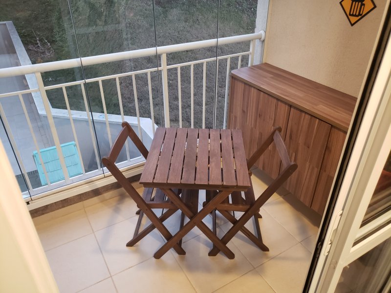 Apartamento à venda Vila Mangalot com 64m² e 2 quartos por R$ 379.000 - 474350190-sacada-2.jpg