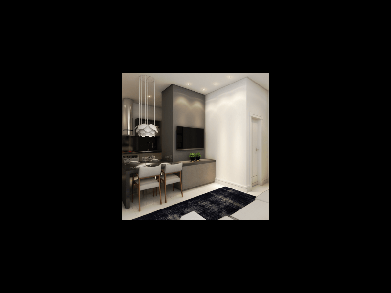 Apartamento à venda Meia Praia com 40m² e 1 quarto por R$ 470.000 - 1706454789-layout-infinity-flat-04.png