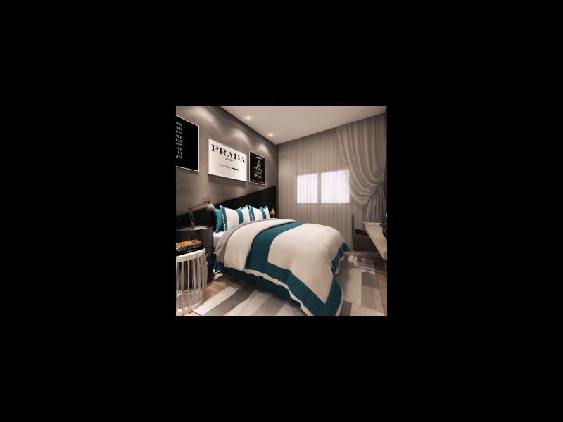 Apartamento à venda Meia Praia com 40m² e 1 quarto por R$ 470.000 - 845569633-layout-infinity-flat-05.png