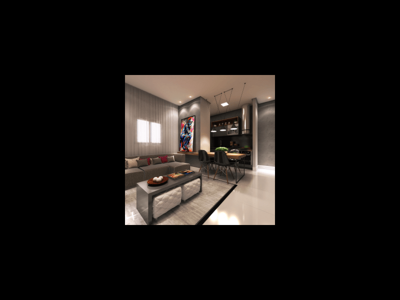 Apartamento à venda Meia Praia com 40m² e 1 quarto por R$ 470.000 - 850380657-layout-infinity-flat-06.png