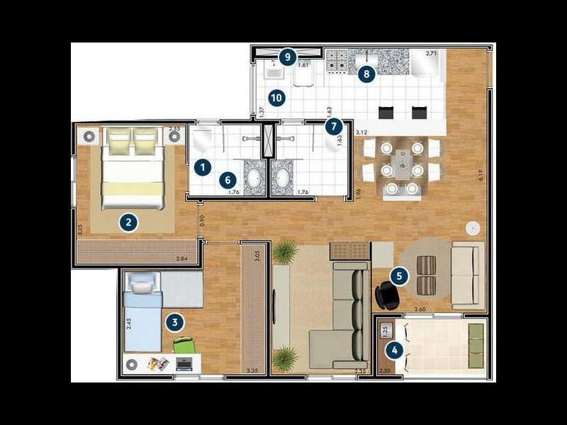 Apartamento à venda Santo Antônio com 68m² e 2 quartos por R$ 420.000 - 2109604368-0d4ea2f1-2e4e-4e61-ad75-227e0859a863.jpeg