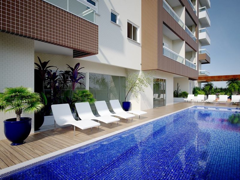 imóvel com 64m² - Guilhermina - Praia Grande