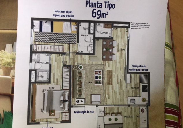 imóvel com 69m²