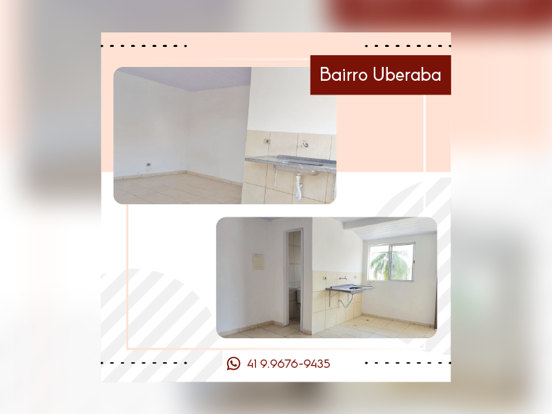 imóvel com 25m² - Uberaba - Curitiba