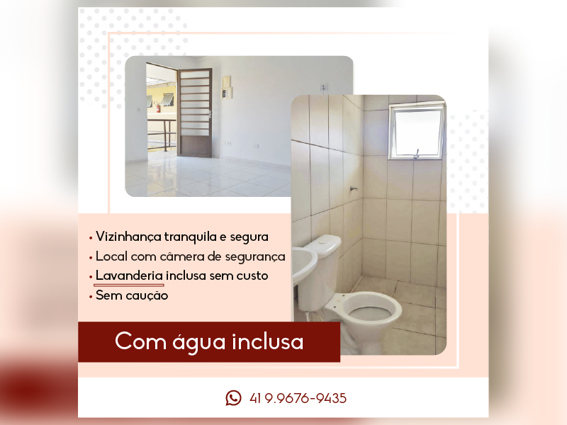 imóvel com 25m² - Uberaba - Curitiba