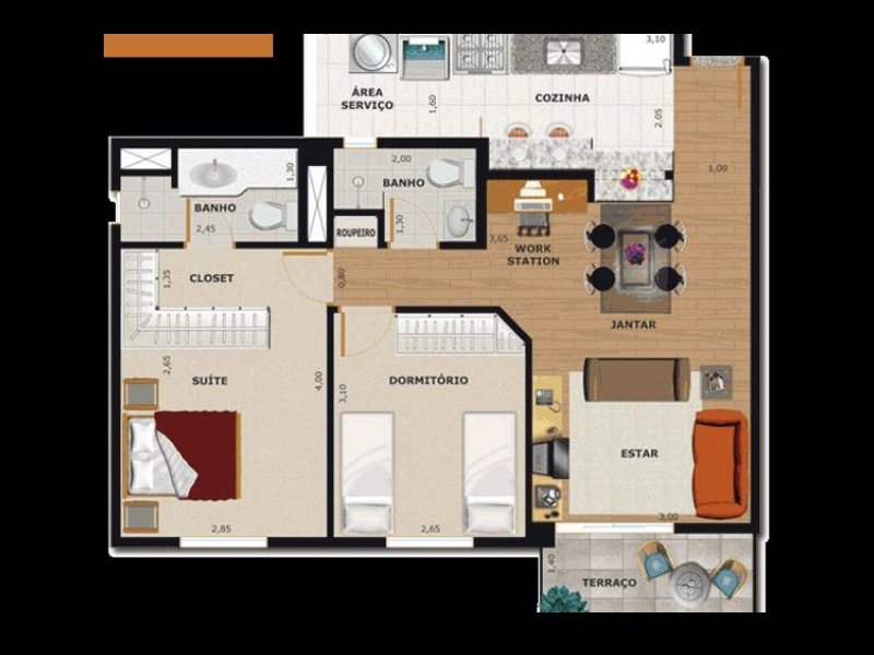 Apartamento à venda Perdizes com 65m² e 2 quartos por R$ 850.000 - 734069747-e7cfbf0e-856e-496c-892f-78a2df11ea75.jpeg