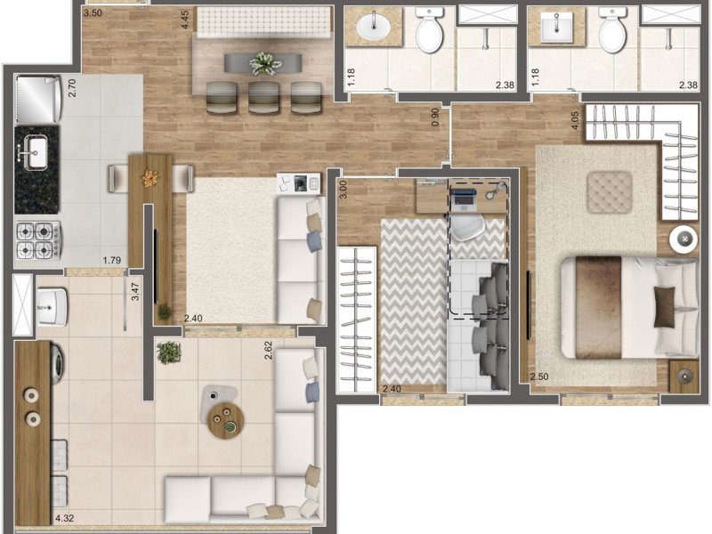 Apartamento à venda Água Branca com 115m² e 2 quartos por R$ 580.000 - 321886860-apartamento-living-privilege-planta-planta-tipo-2408x1080-62m.jpg