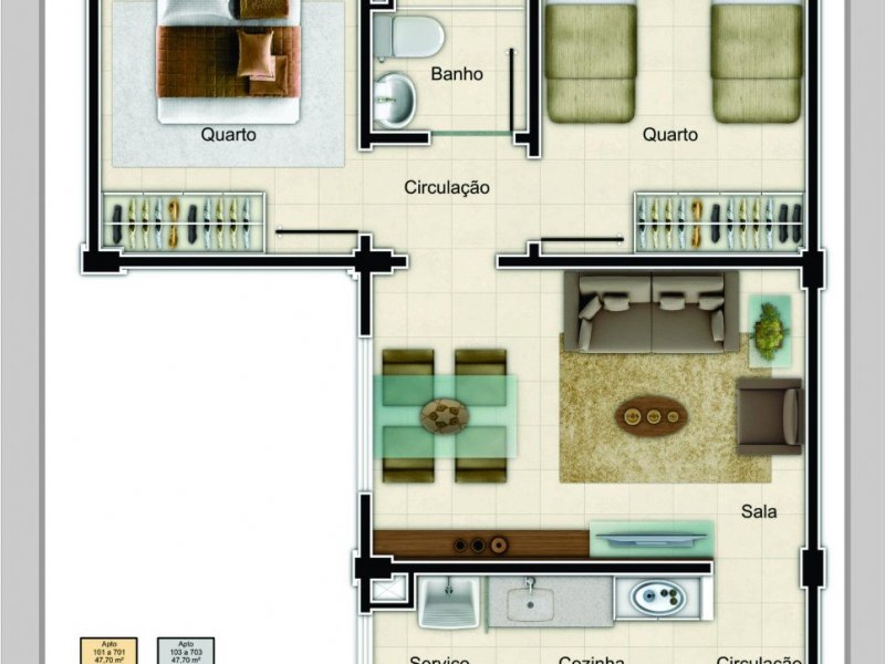 Apartamento à venda São João com 47m² e 2 quartos por R$ 34.999 - 769170266-whatsapp-image-2020-11-13-at-14.jpeg